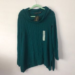 Teal sweater